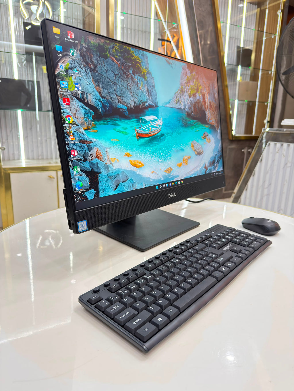 🖥Dell OptiPlex 7460 Tout-en-Un – Intel Core i5 8ᵉ Génération – SSD 256 Go – Écran 24" Full HD